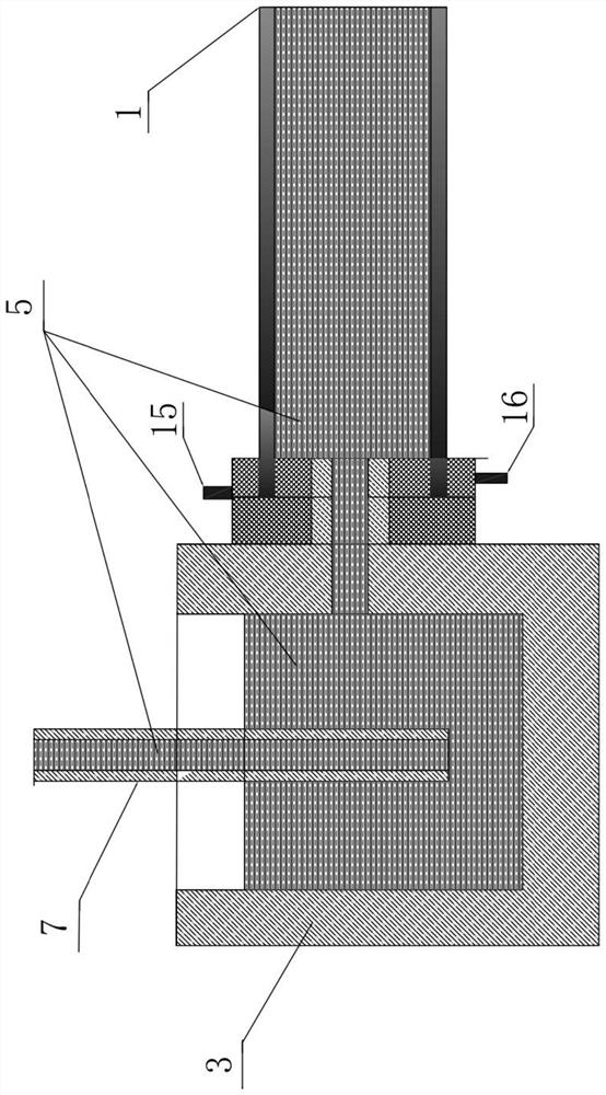 Production method of horizontal centrifugal rotary continuous casting metal billet and hollow continuous casting billet