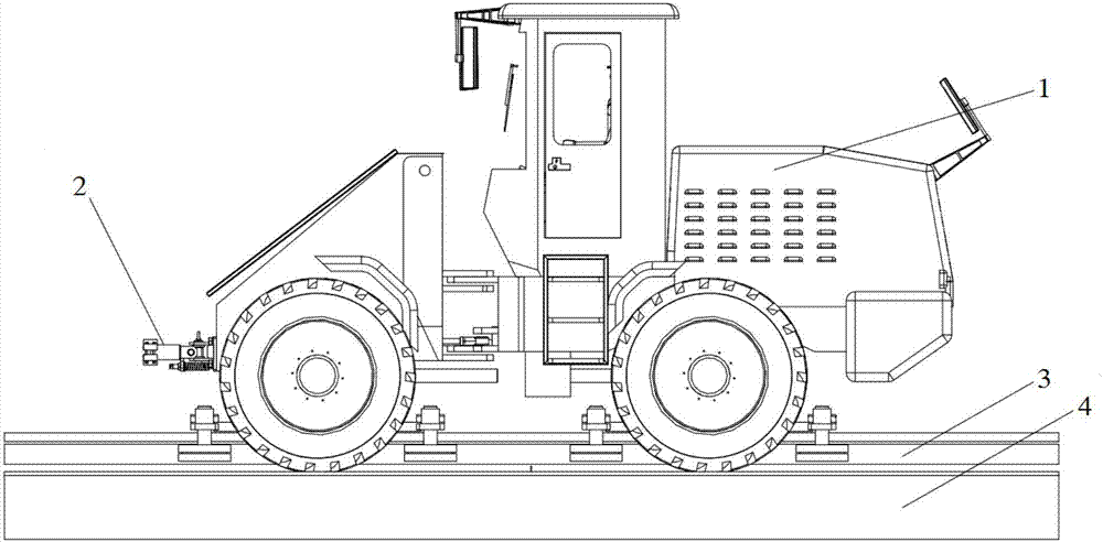 APM train tractor