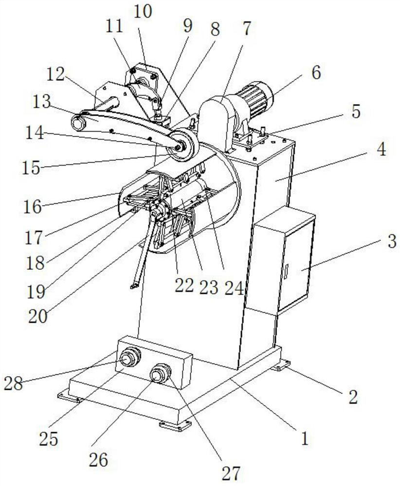 A rewinding and unwinding fixation device coated with marine cables