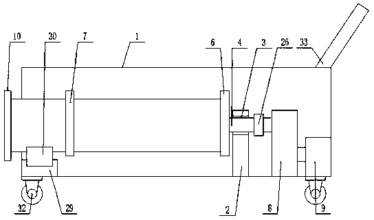 Automatic cable winding and arranging device