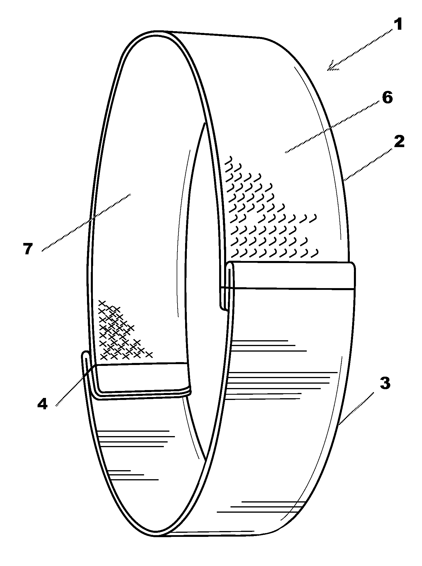 Sport sock support band