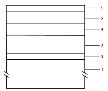 Epitaxial structure for nitride high electron mobility transistors of composite buffer layers