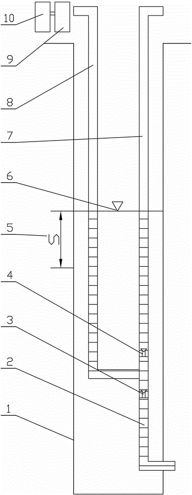 Pneumatic pump sampling system device of multi-stage monitoring well and method thereof