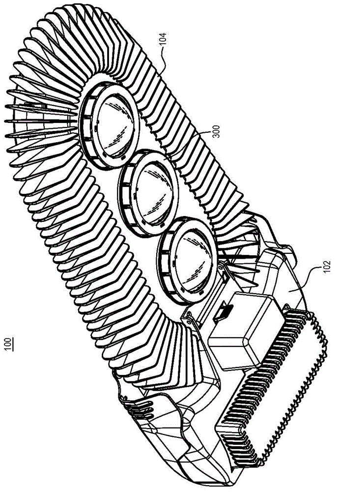 Electronic device replacing structure