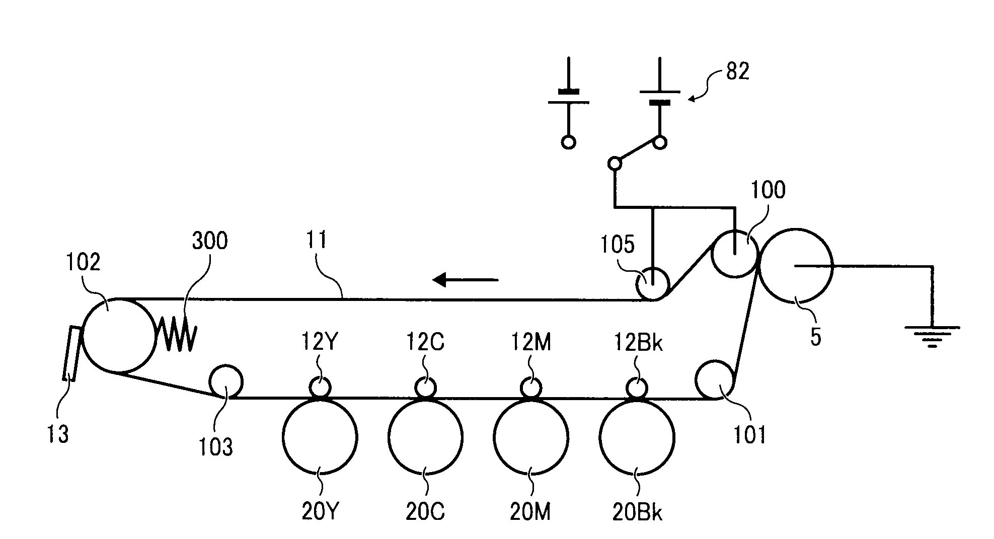 Transfer unit and image forming apparatus employing the transfer unit