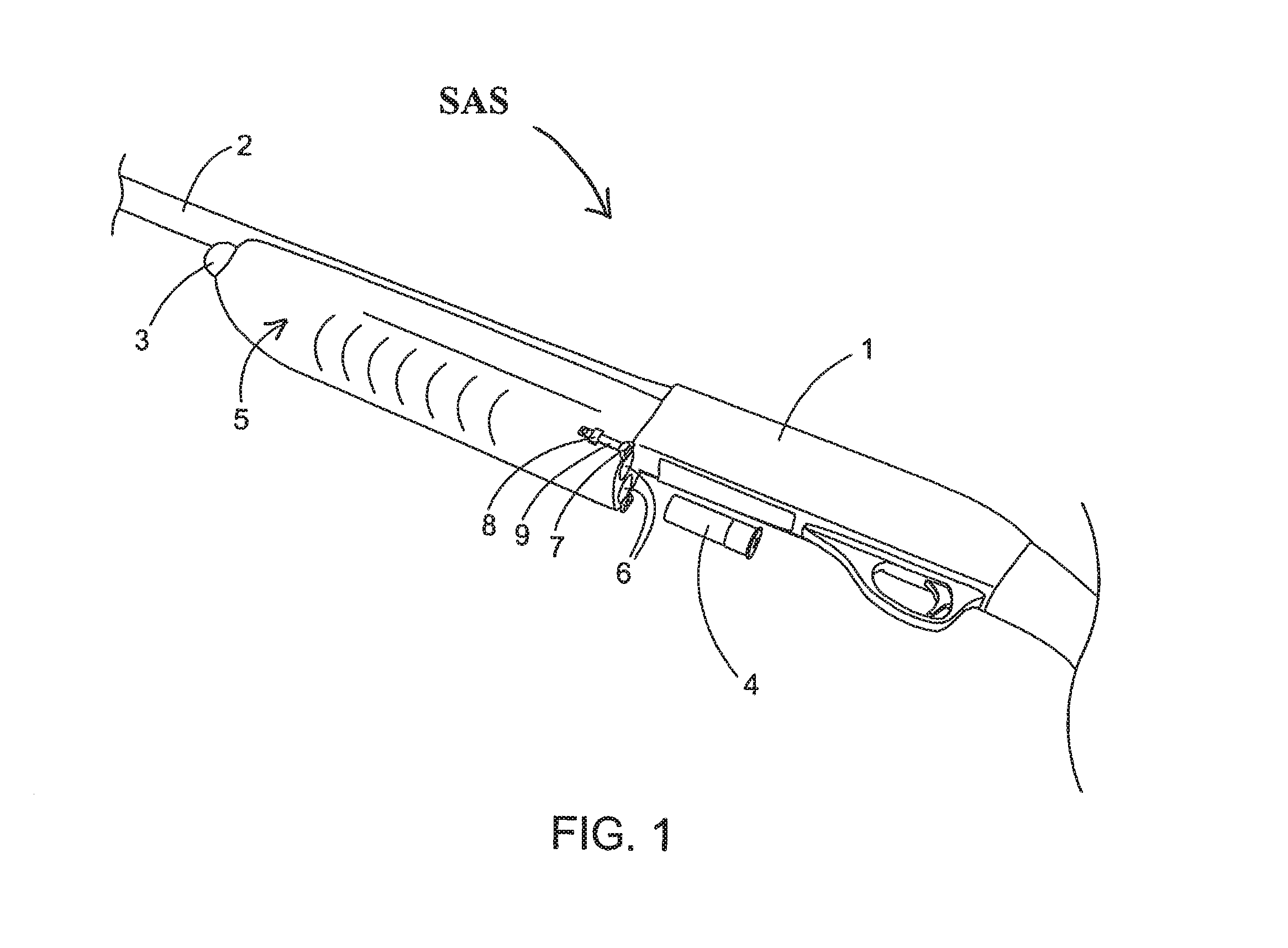 Shotgun forearm-stock shot shell carrier with hidden rail