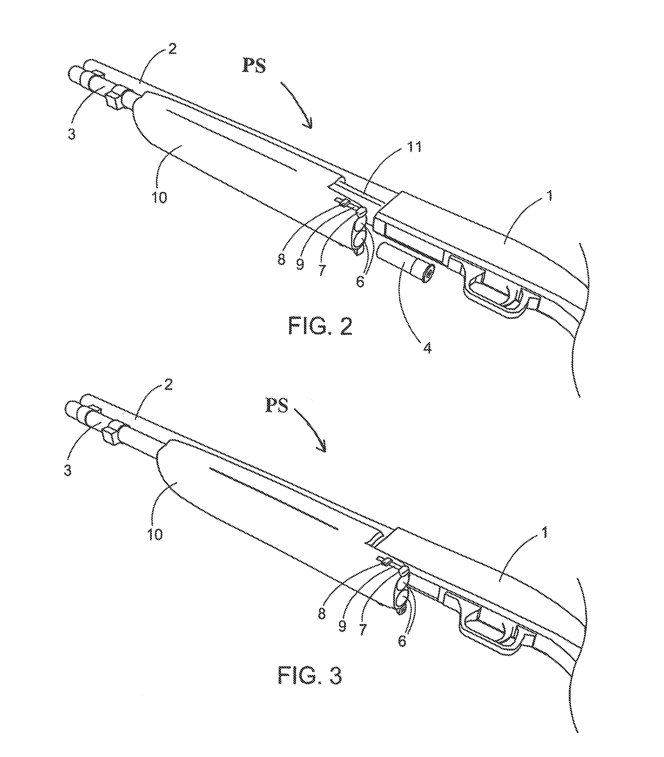 Shotgun forearm-stock shot shell carrier with hidden rail