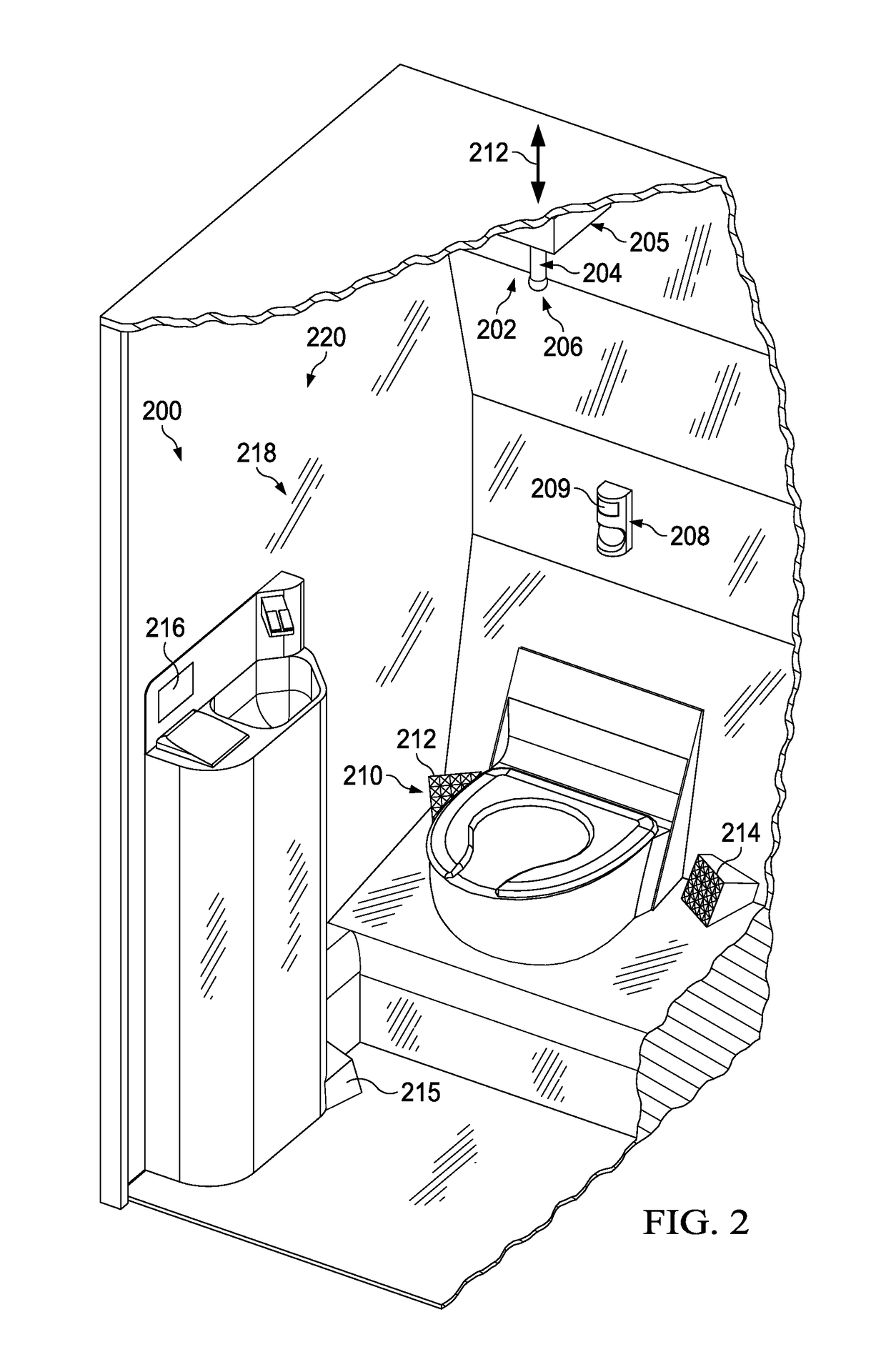 Lavatory disinfection system