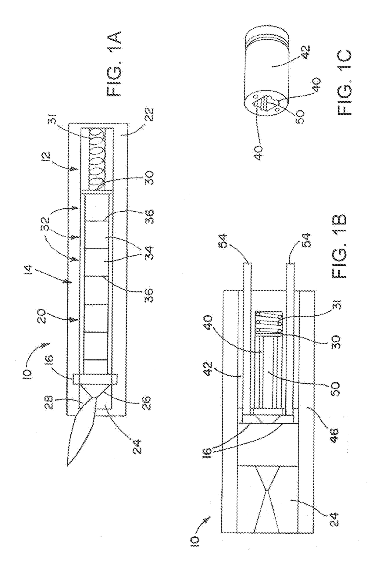 Thruster with segmented propellant