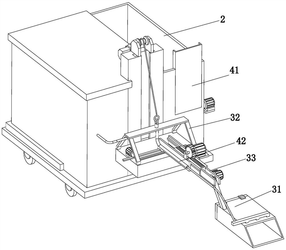 Wall painting material recovery device for building construction