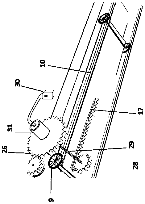 Household toilet and domestic waste treatment system