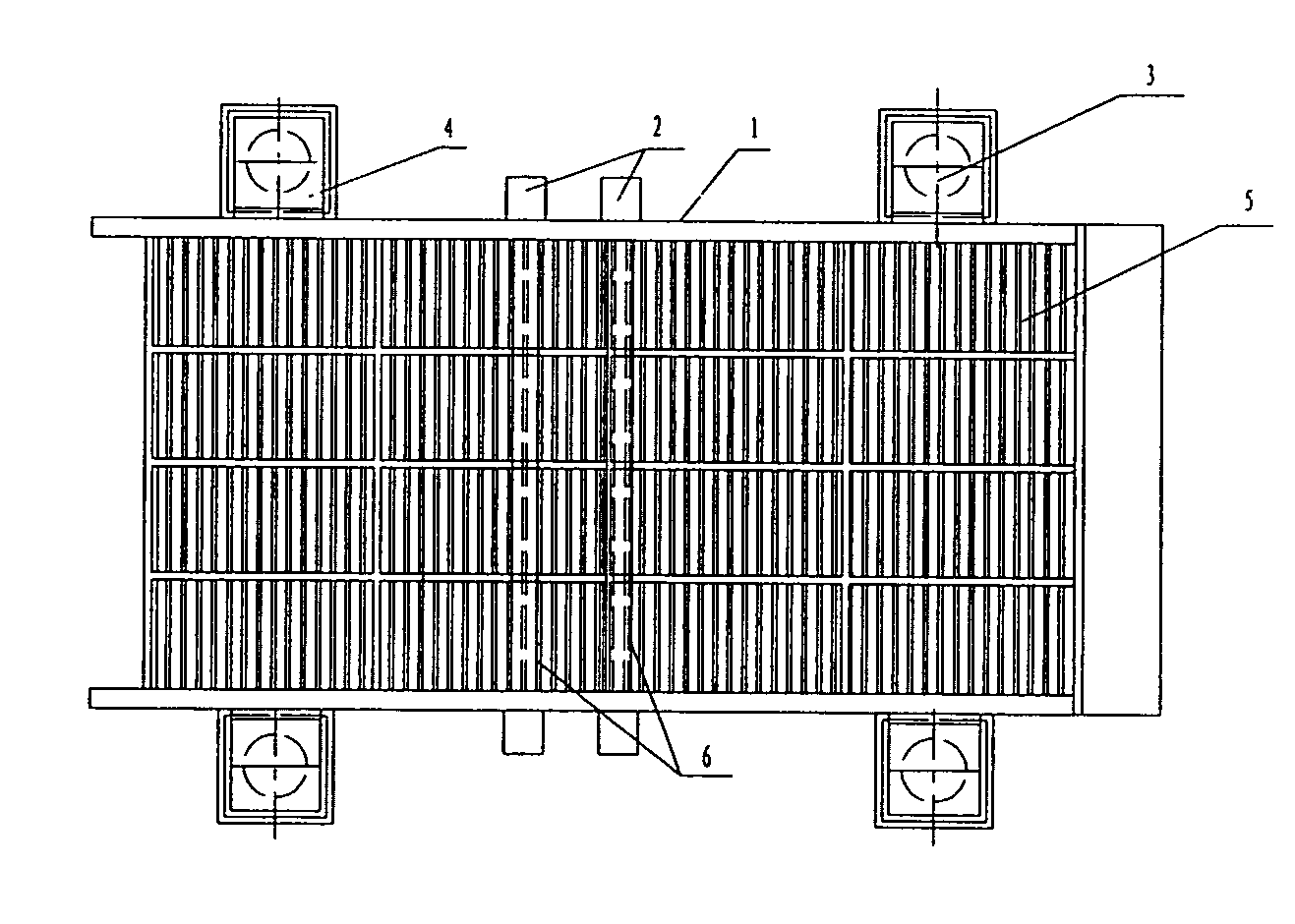 Elastic sieving technique and corresponding large-sized elastic vibration screen