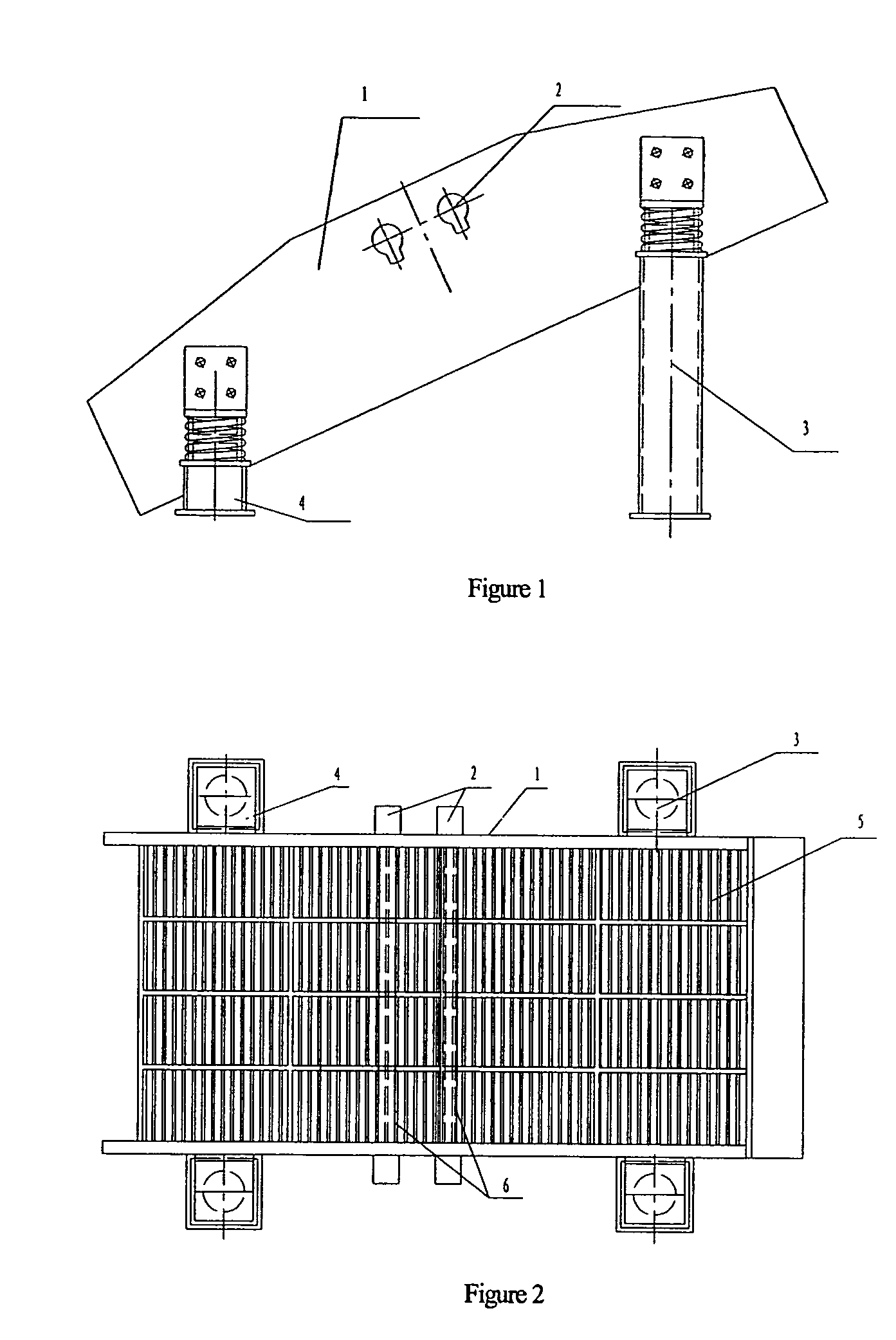 Elastic sieving technique and corresponding large-sized elastic vibration screen