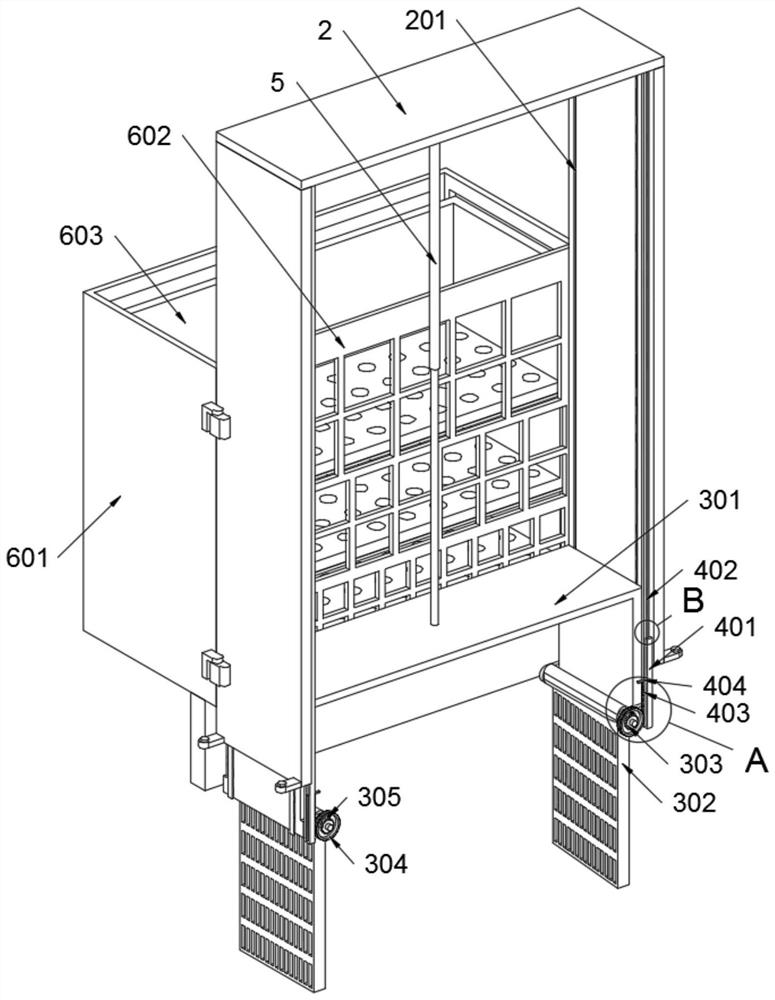 Water-conservancy-based fishing and classified collection device for water floating object cleaning