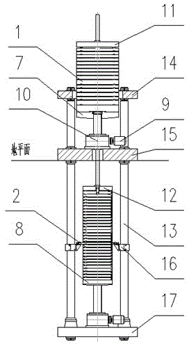 Super large torque standard machine weight loading system