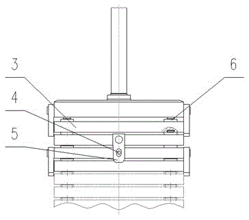 Super large torque standard machine weight loading system