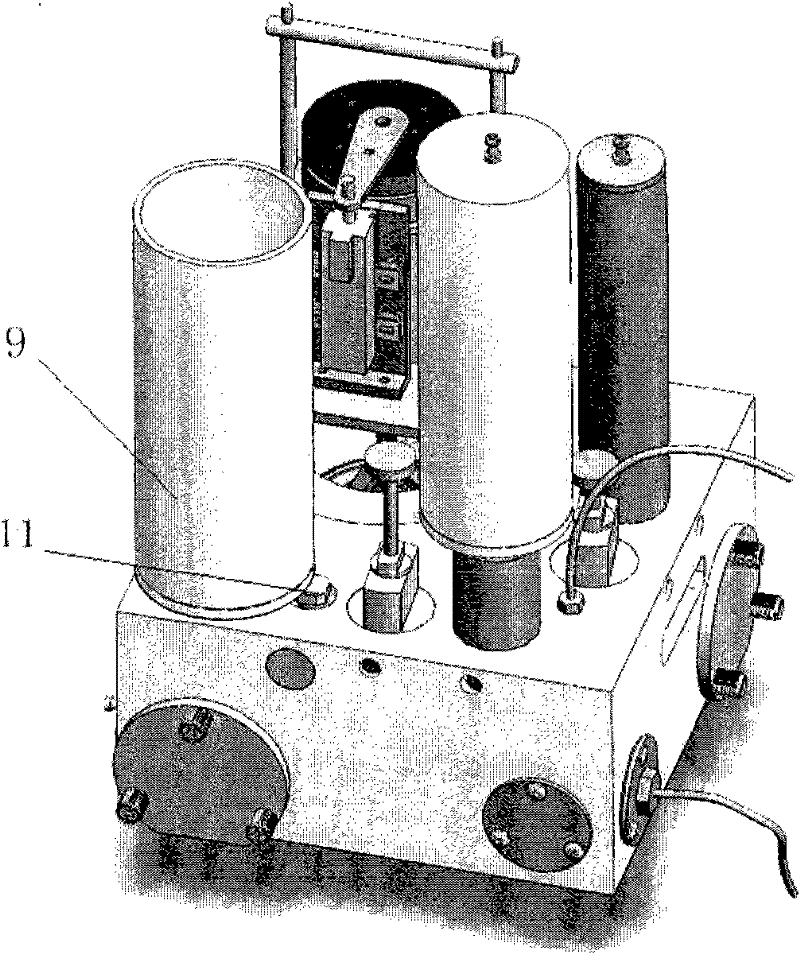 A portable artificial heart valve in vitro performance test and circulatory system simulation device