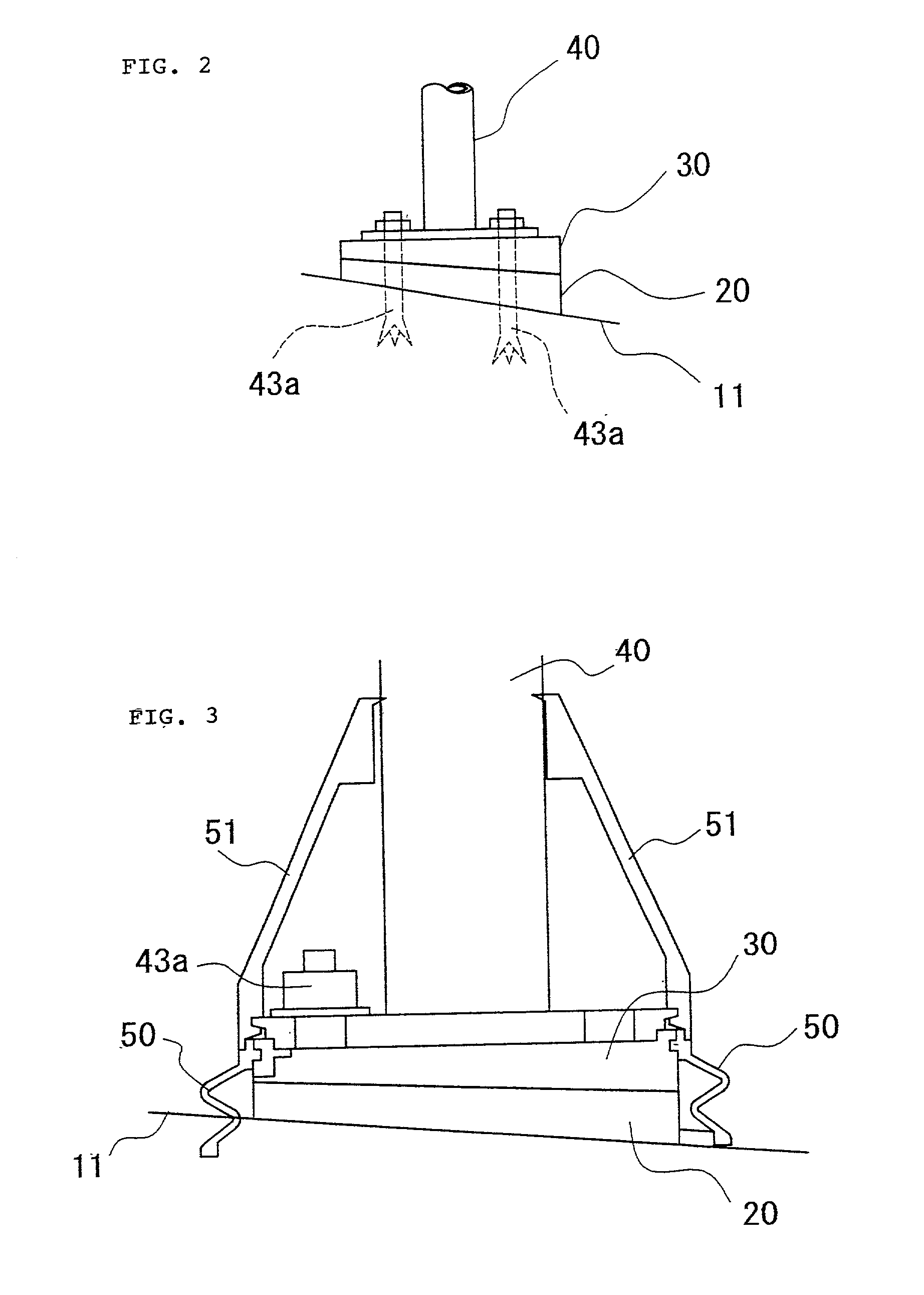 Leveling assembly for setting a vertical prop