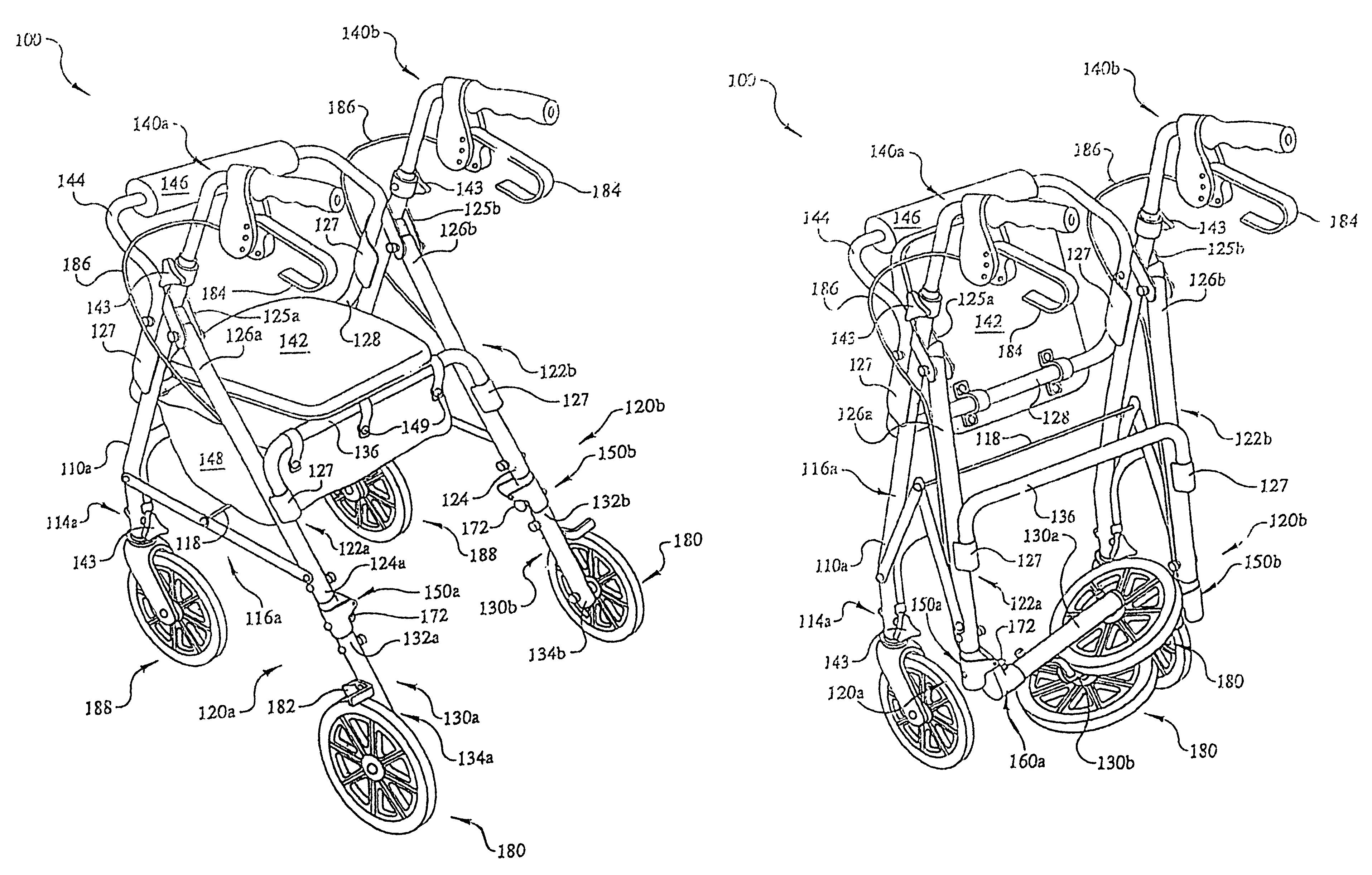 Mobile support assembly