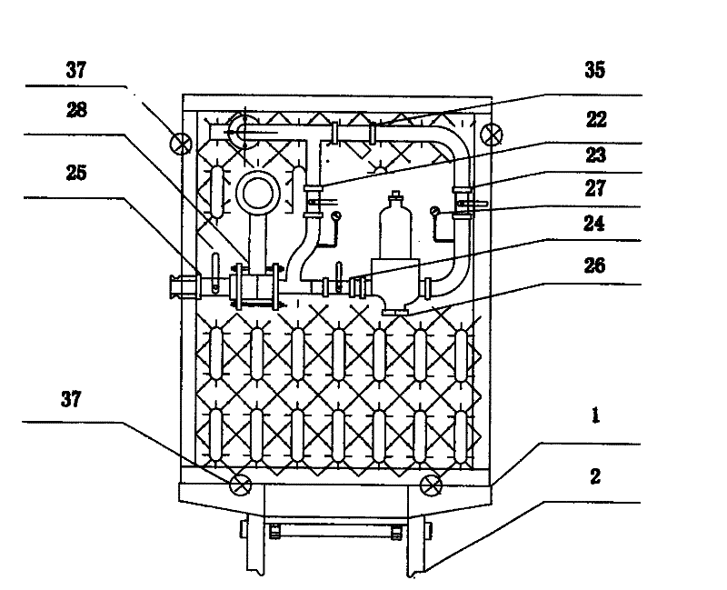 Multifunctional roadway liquid nitrogen fire truck