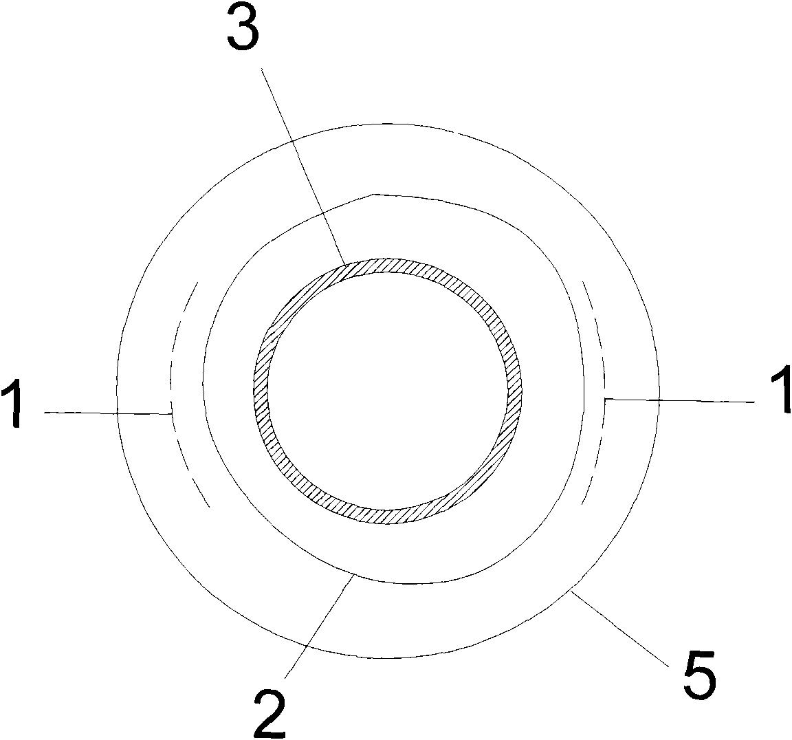 Slurry injection technique of double-valve sleeve valve tube of cloth bag