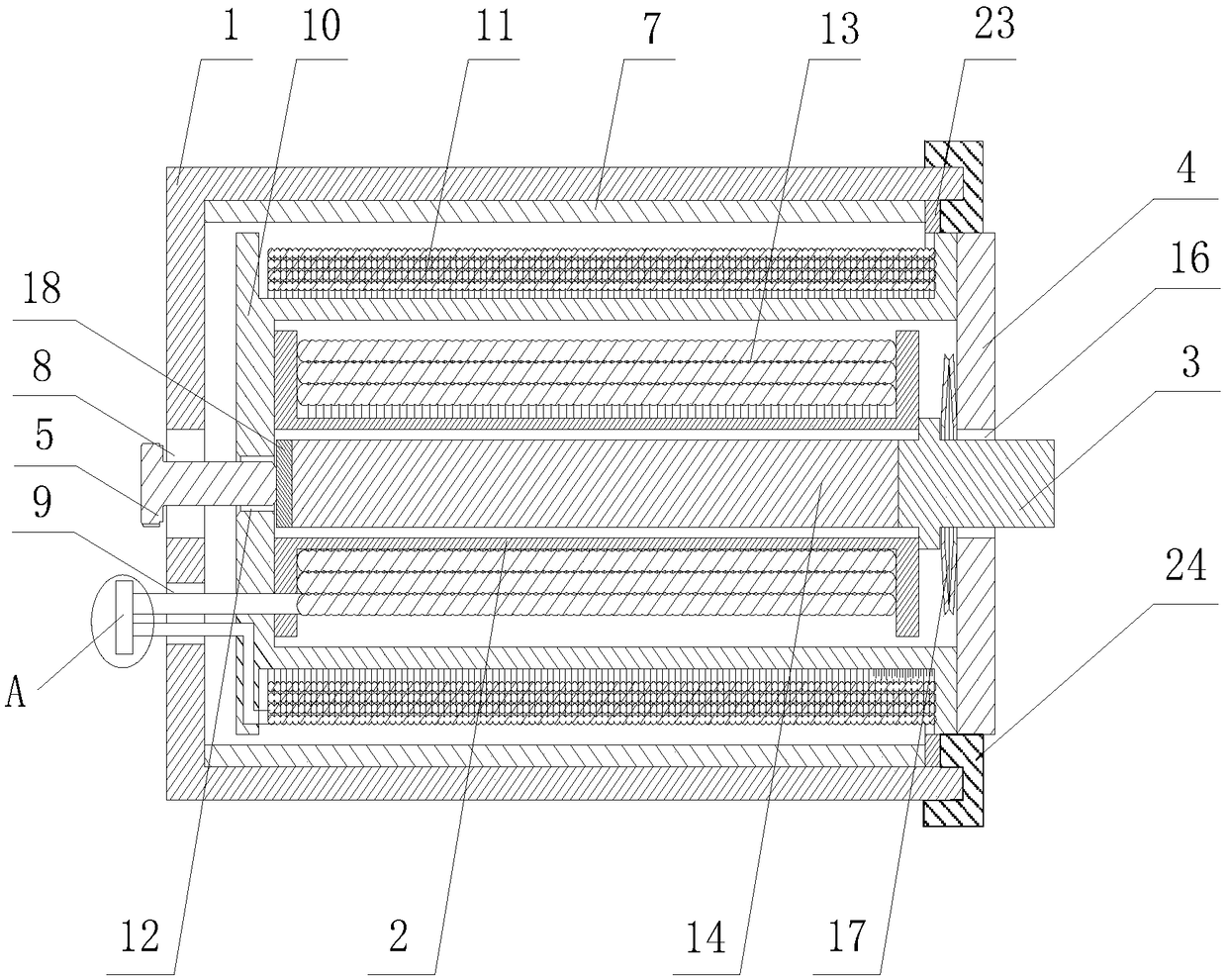 Micro-macro two-stage driver and control method thereof