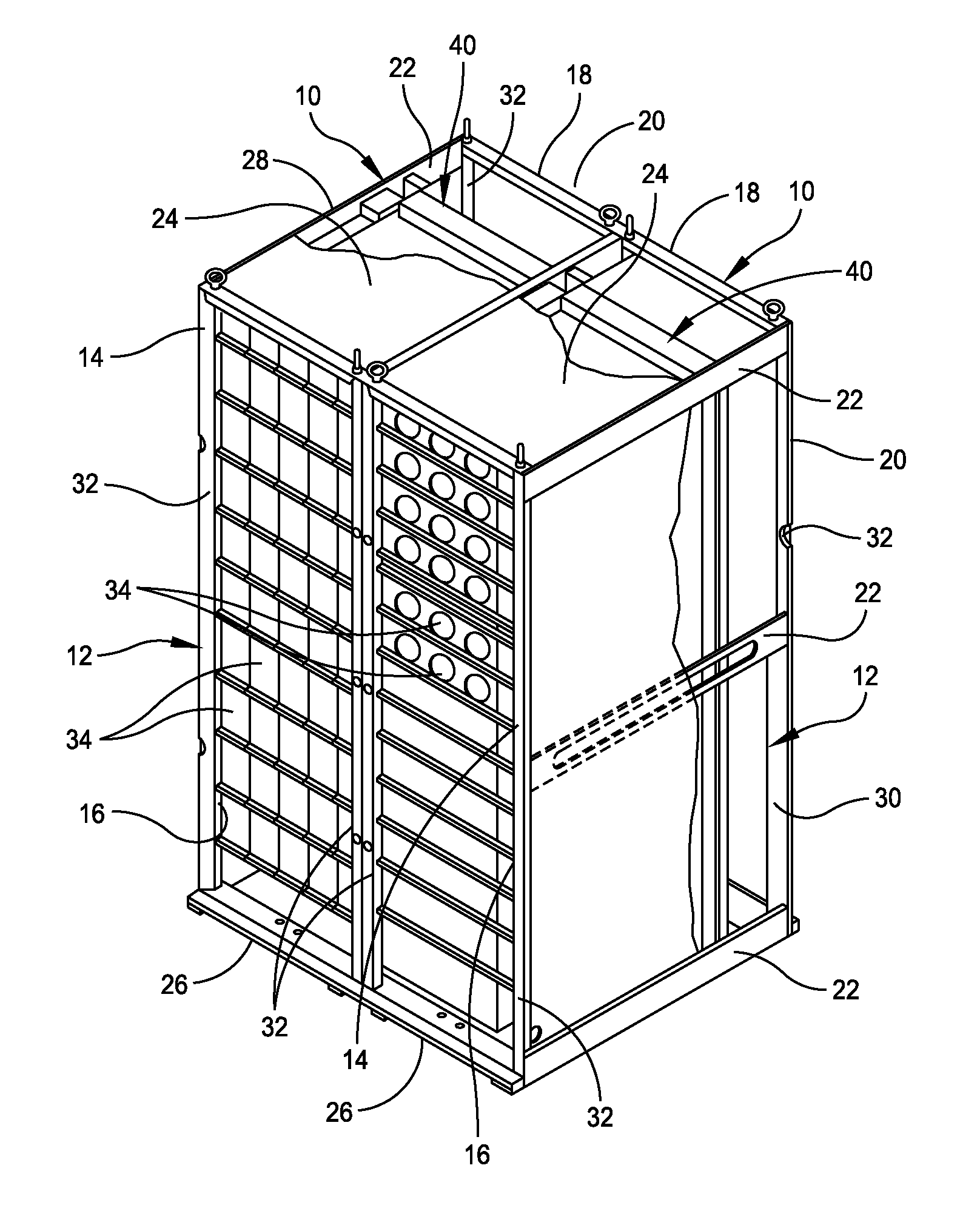 Configurable rack and related methods