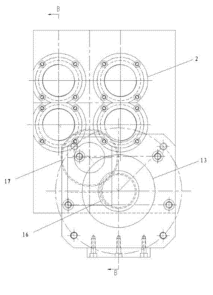 Wire feeding reduction gearbox