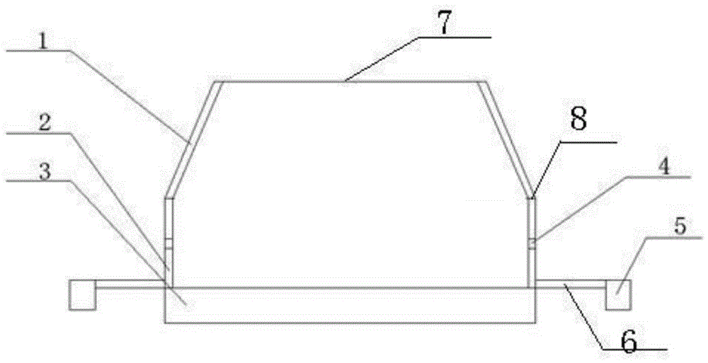 Draining device for underwater friction stitch welding