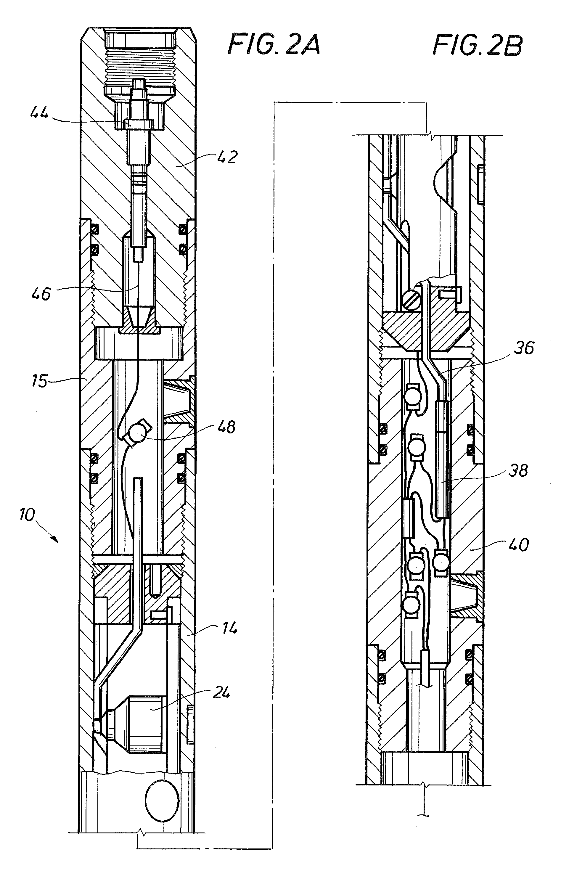 Connection cartridge for downhole string