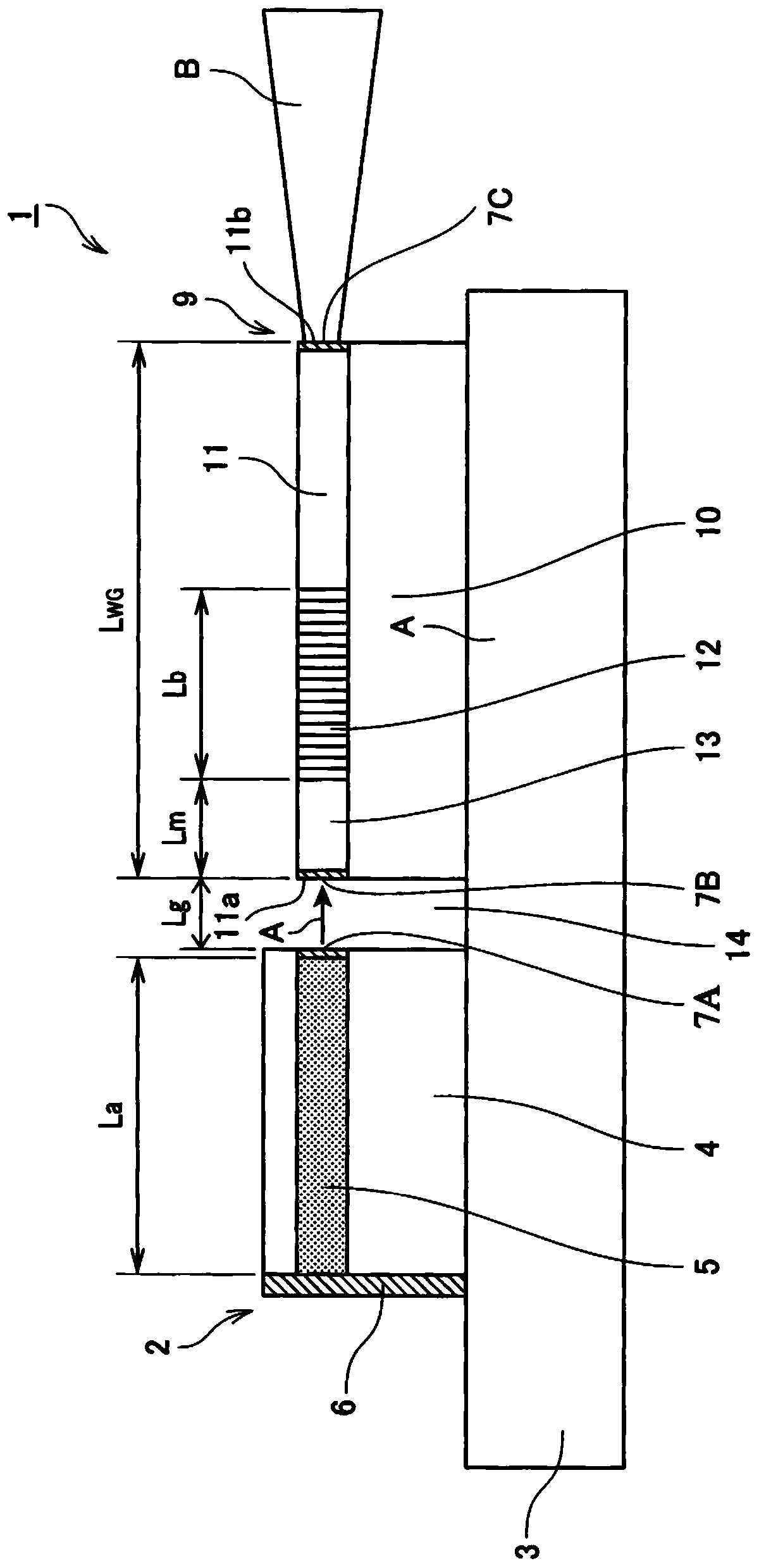 External resonator type light emitting device