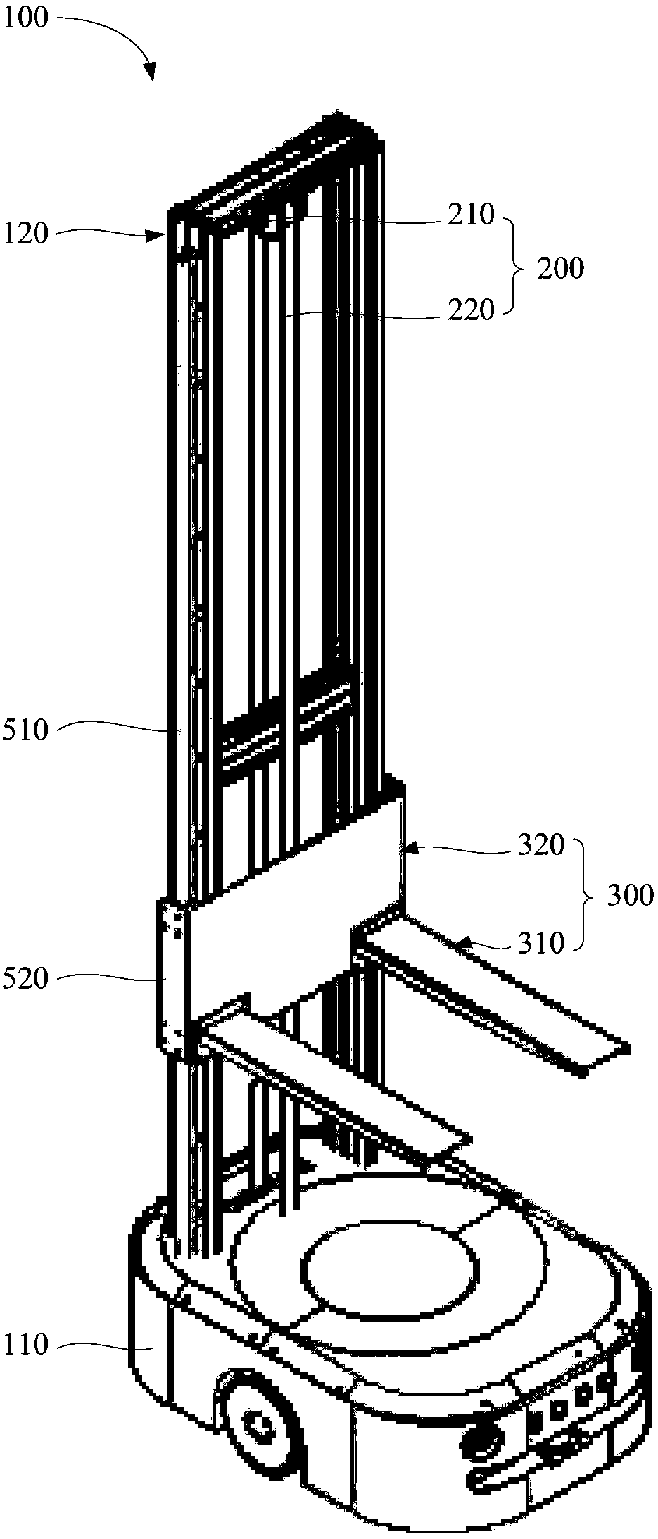 Automatic guided vehicle (AGV)