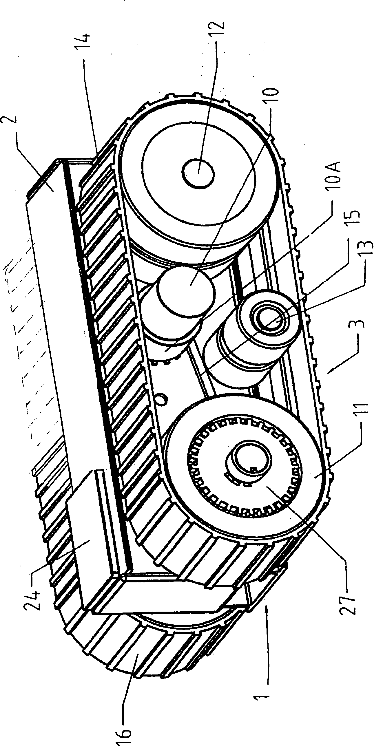 Drive unit for trailers and caravans