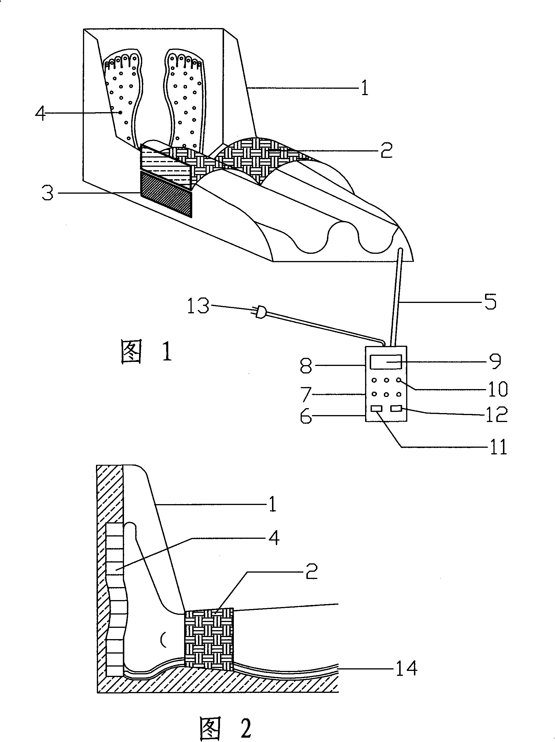 Multifunctional lower limb nerve rehabiliation apparatus