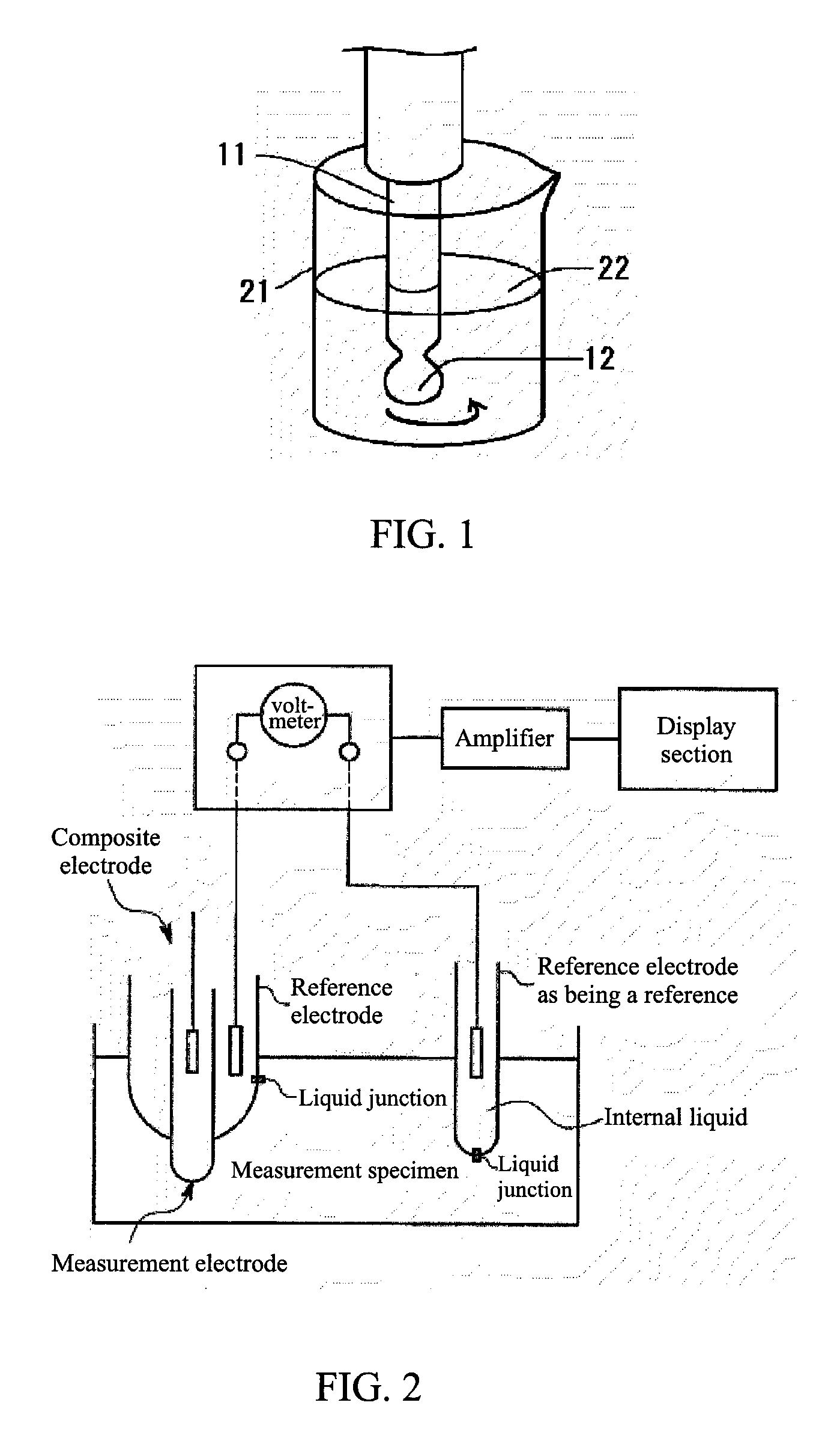 Washing storage solution for glass electrode and the like