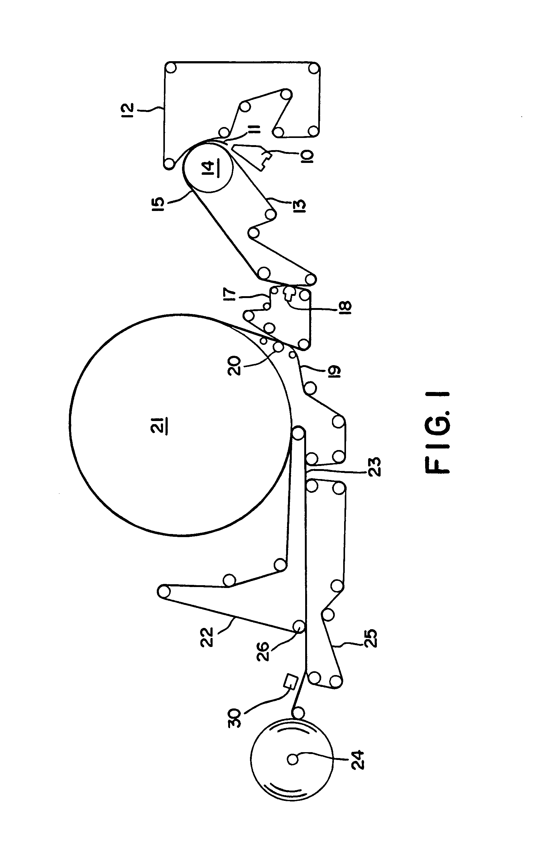 Non-impact printing method for applying compositions to webs and products produced therefrom