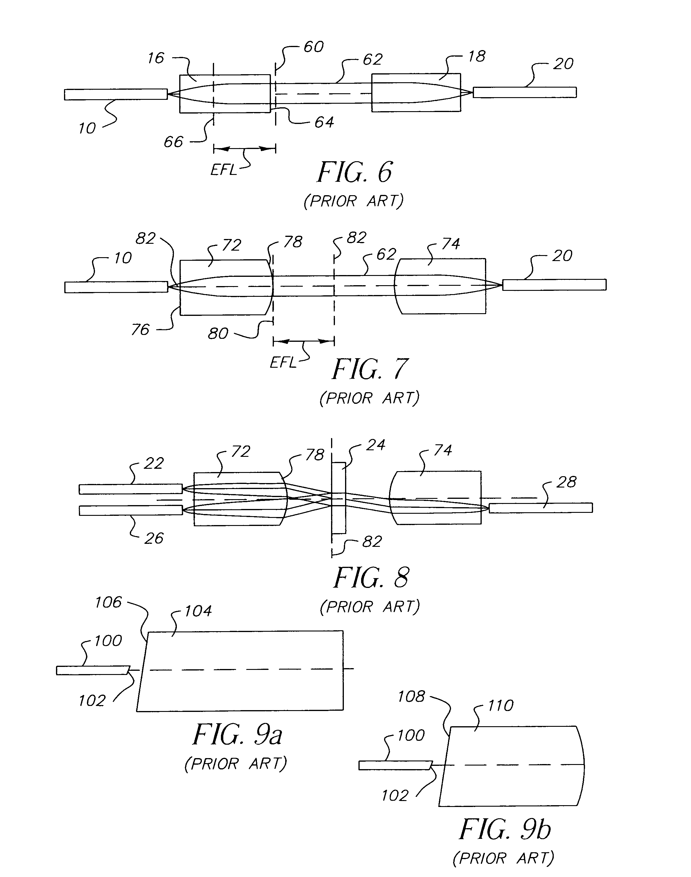 Symmetric, bi-aspheric lens for use in optical fiber collimator assemblies