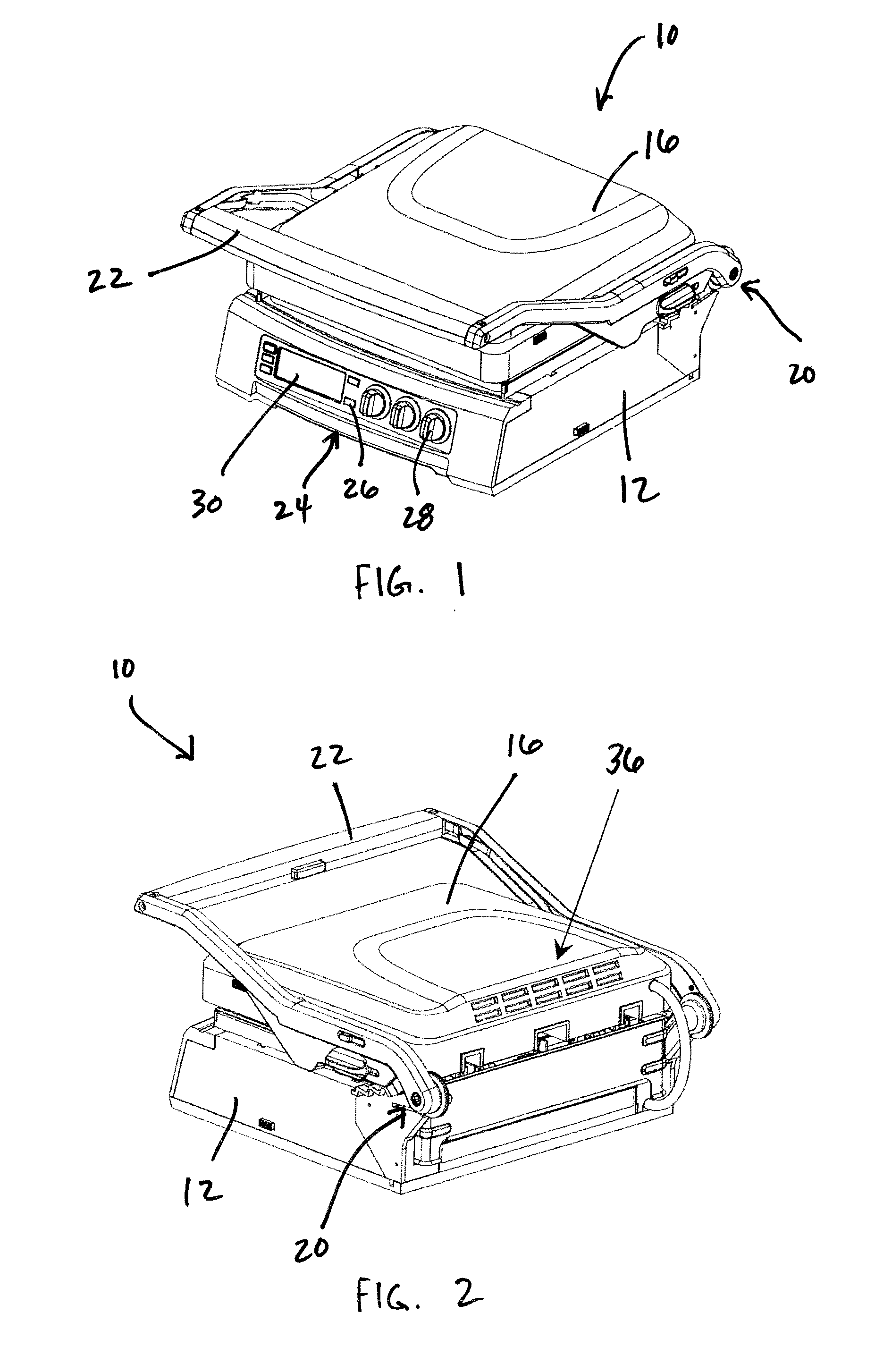 Smoke filter system for a cooking appliance