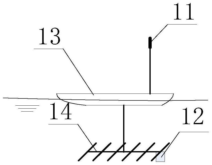 High-precision networked navigation system for submarine mining and working method