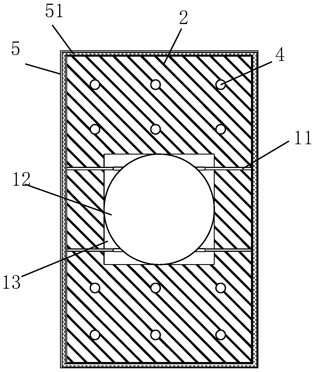 Fireproof heat insulation door