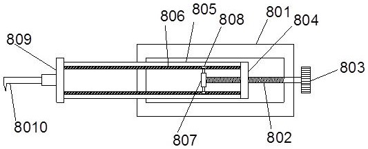 Clinical calculus removing device for hepatobiliary surgery