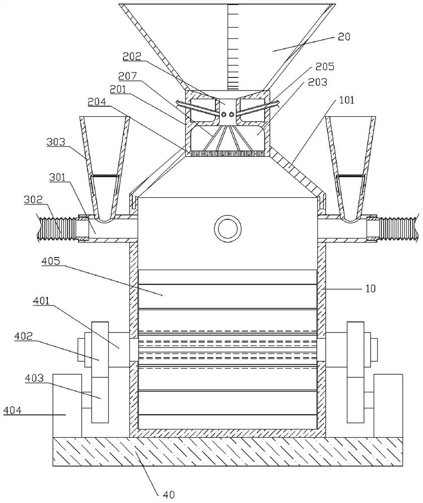 Building concrete preparation equipment