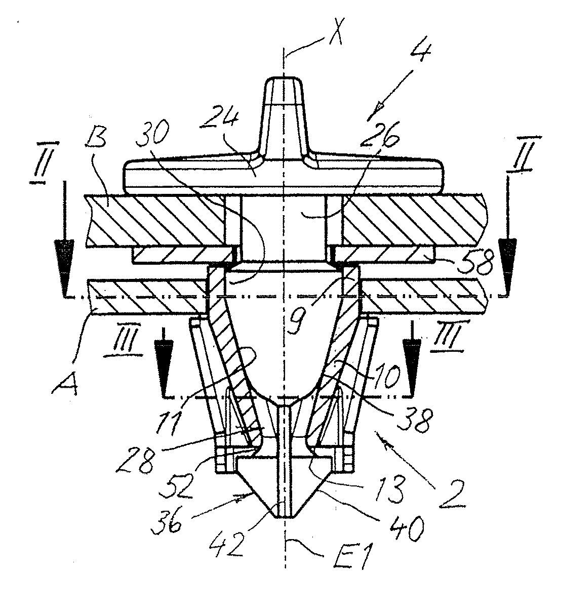 Quick connect closure for connecting two structural members