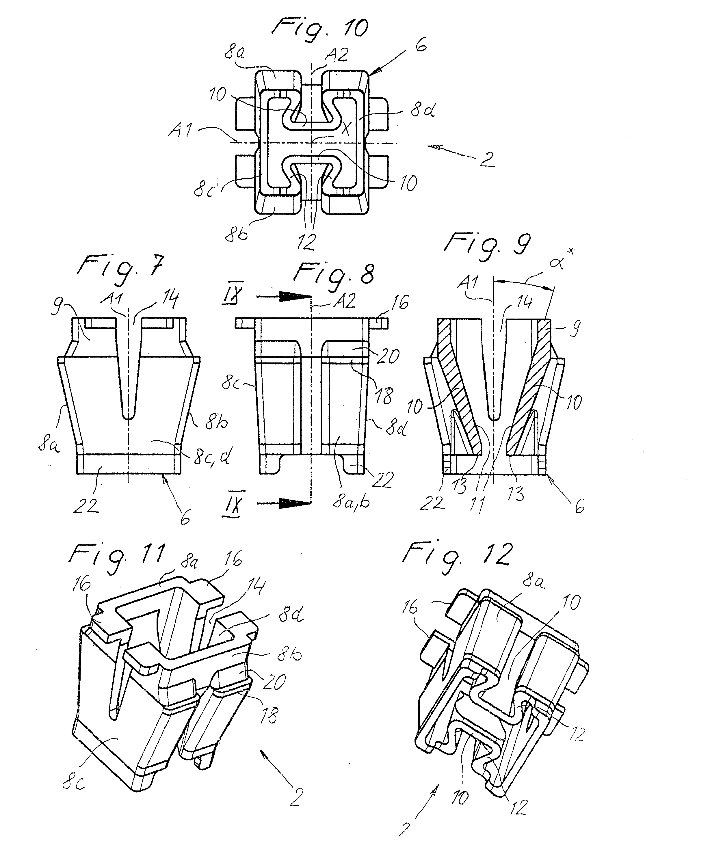 Quick connect closure for connecting two structural members