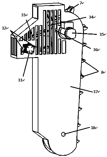 Intelligent reseeding device for potato seed metering device