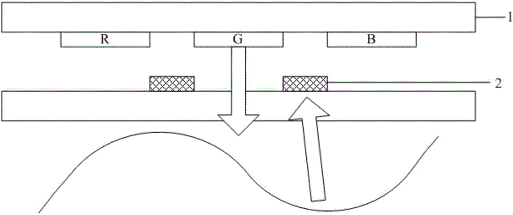 Fingerprint identification module and making method thereof, and fingerprint identification display device