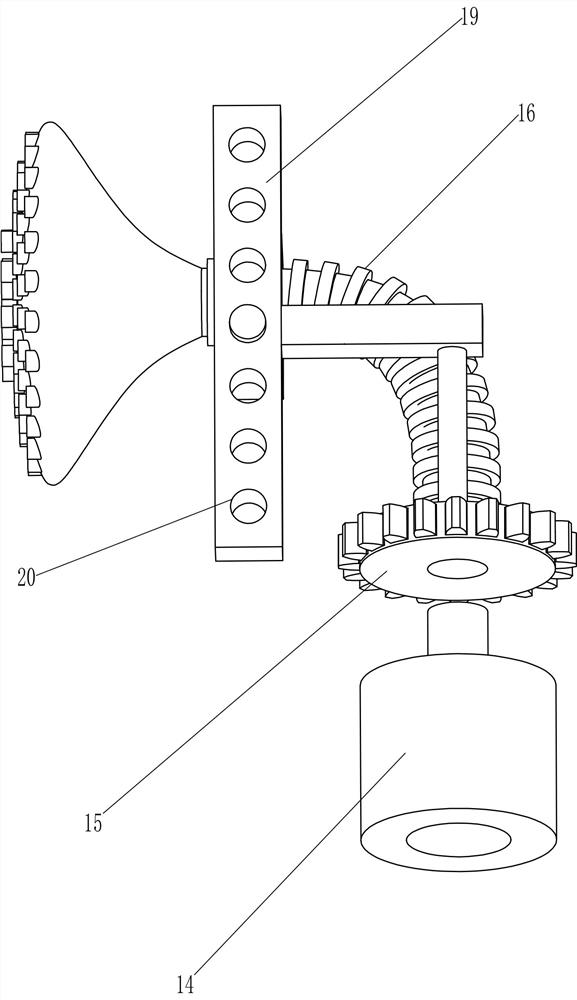 Side multi-angle water spraying mobile cart