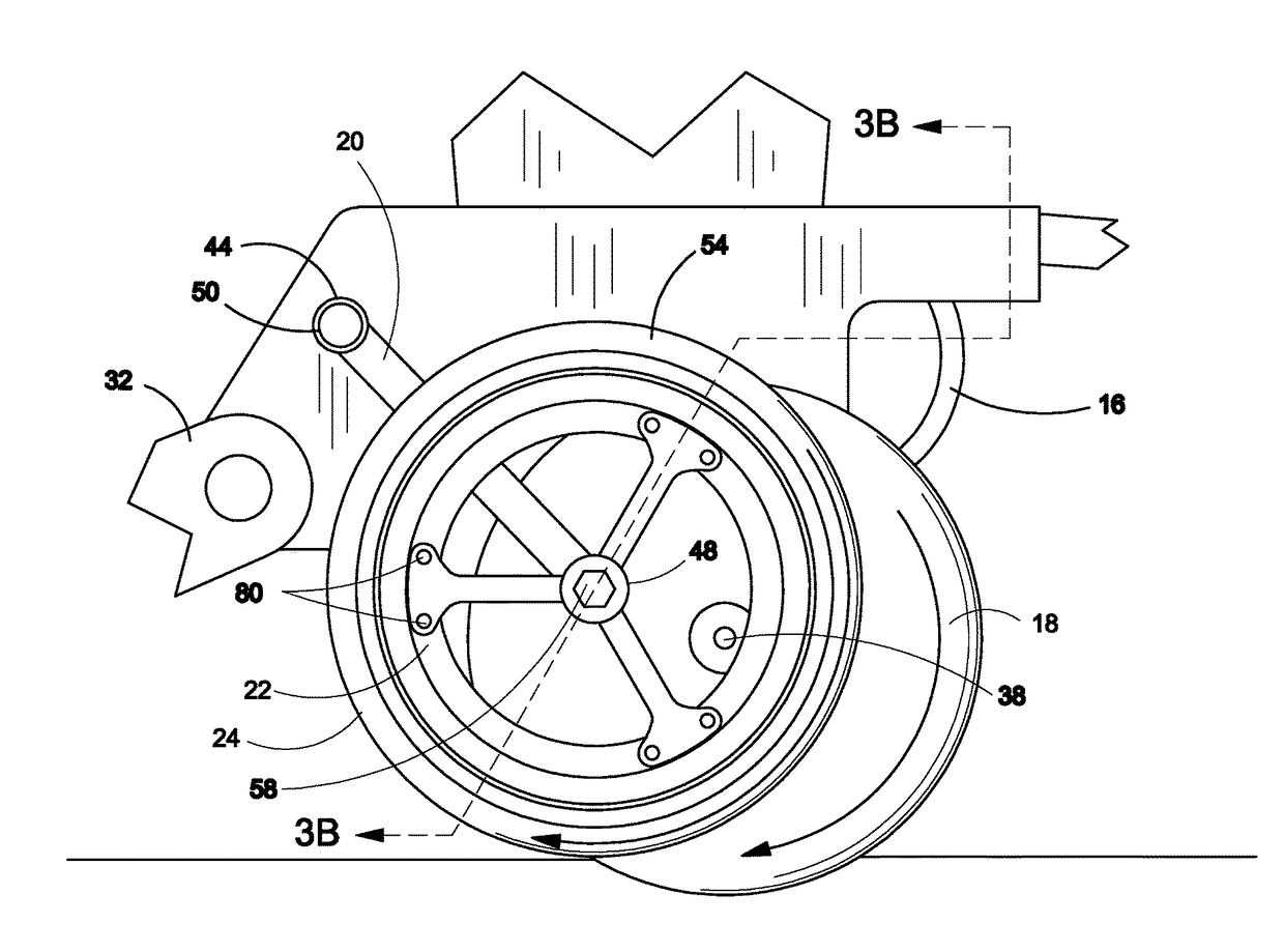 Gauge wheel wear extender and disc scraper for crop planters and single disc air drills