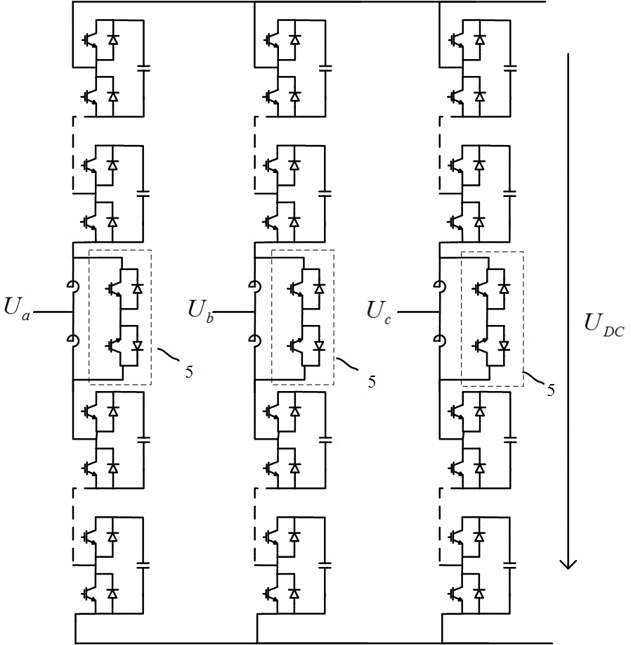 Initiative-short-circuit high-voltage direct-current circuit breaker