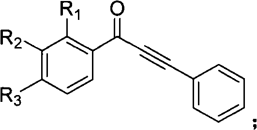 Method for synthesizing indenone-2-diphenyl sulfide derivatives